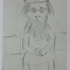 Woman with Beard Sketch