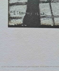 Level Crossing by LS Lowry Publisher Stamp