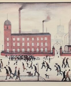 Mill Scene by LS Lowry - Print