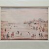 On the Sands by LS Lowry - Mounted Frame