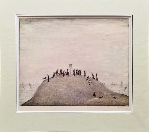 The Noticeboard by LS Lowry