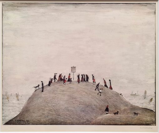 The Noticeboard by LS Lowry - Print