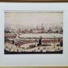 The Pond by LS Lowry - Mounted Frame