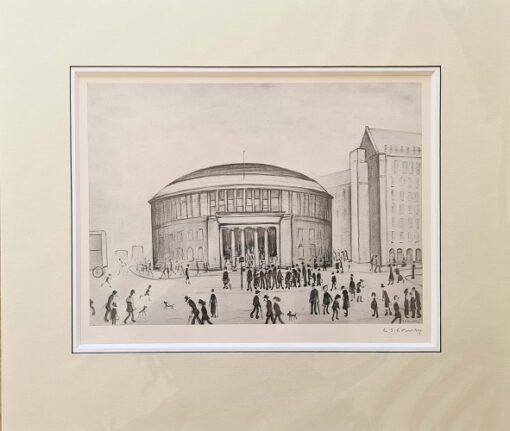 The Reference Library by LS Lowry