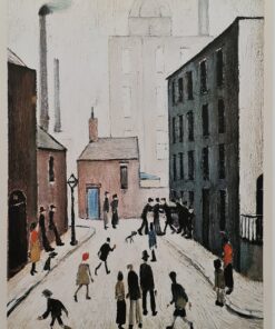 Industrial Scene Lowry Art Industrial Scene Lowry Art